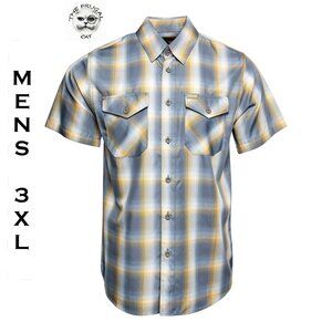 DIXXON FLANNEL - RUTHERFORD Bamboo Shirt SS - Men's 3XL
